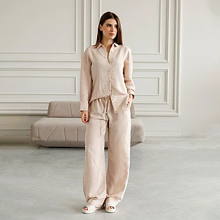 Костюм женский 595162 Бежевый