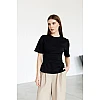 Женская футболка приталенная 595157 Черная