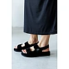 Сандали женские замшевые 594436 Черные