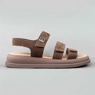 Сандали женские замшевые 594194 Шоколад фото 1