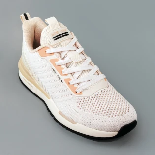 Кроссовки женские сетка 595331 Бежевые фото 2
