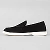 Лоферы мужские замшевые 595319 Черные