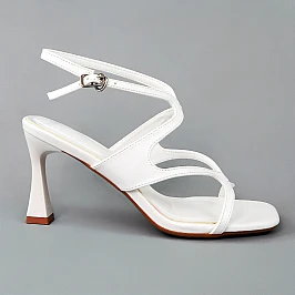 Босоножки женские эко кожа 595335 Белые фото 1