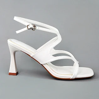 Босоножки женские эко кожа 595335 Белые фото 1