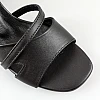 Босоніжки жіночі шкіряні 594191 Чорні