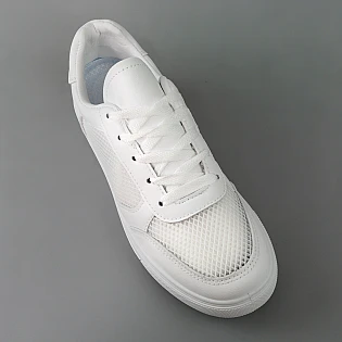 Кеди жіночі сітка дихаючі 595316 Білі фото 2