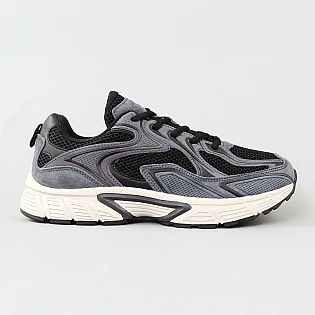 Кроссовки мужские сетка 595396 Серо-синие фото 1