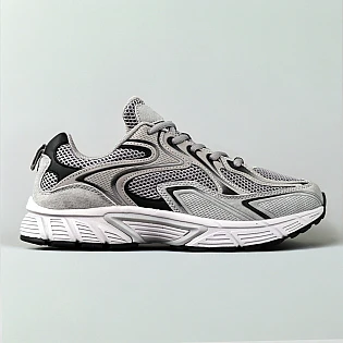 Кросівки чоловічі сітка 595397 Світло-сірі фото 1