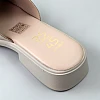 Шльопанці жіночі шкіра 594205 Айворі