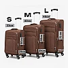 Чемодан маленький S 40 л 595732 Кофе
