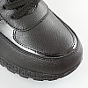Ботинки женские искусственный мех 596776 Черные