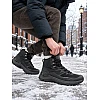 Кроссовки мужские термо влагостойкие 597034 Черные