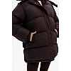 Куртка soft с капюшоном 597497 Шоколад