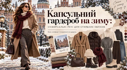Капсульный гардероб на зиму: универсальные вещи для стильных образов Капсульный гардероб на зиму: универсальные вещи для стильных образов