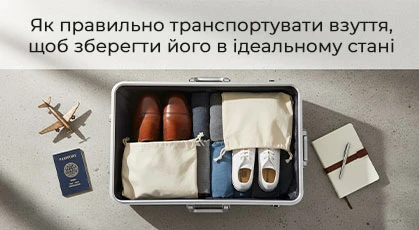 Як правильно транспортувати взуття, щоб зберегти його в ідеальному стані