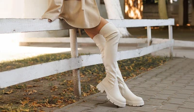 купить женские ботфорты 