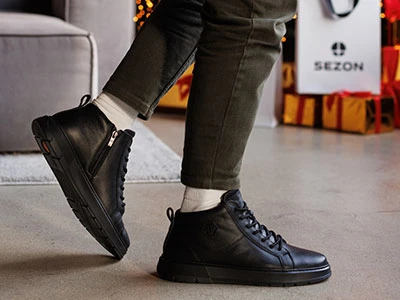 купить мужские ботинки на молнии в сезоне