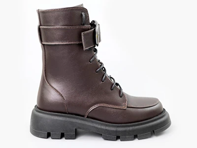 ботинки женские на шнуровке