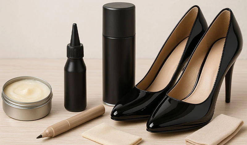 средства для восстановления обуви с лака