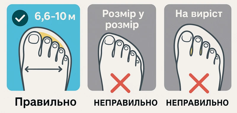 Поради щодо вибору дитячого взуття