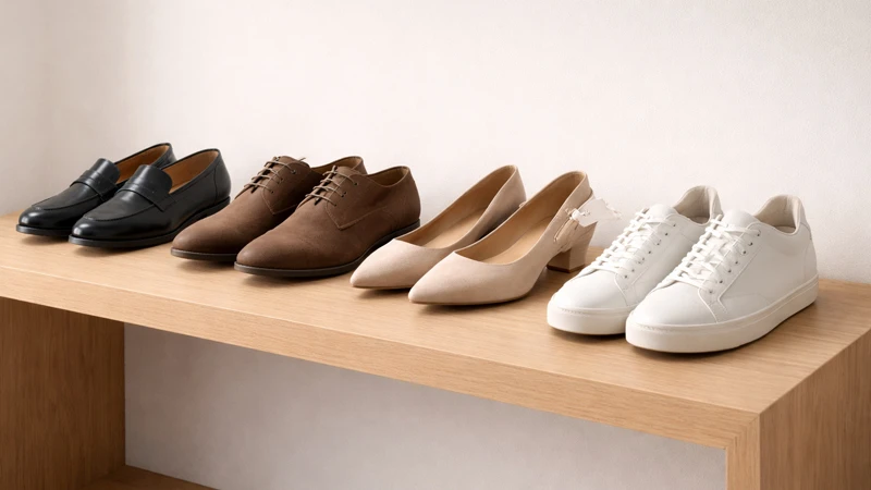 Добірка лоферів, дербі/оксфордів, лодочок і слингбэків у нейтральних кольорах для різного дресс-коду.