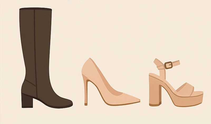 взуття для різного зросту