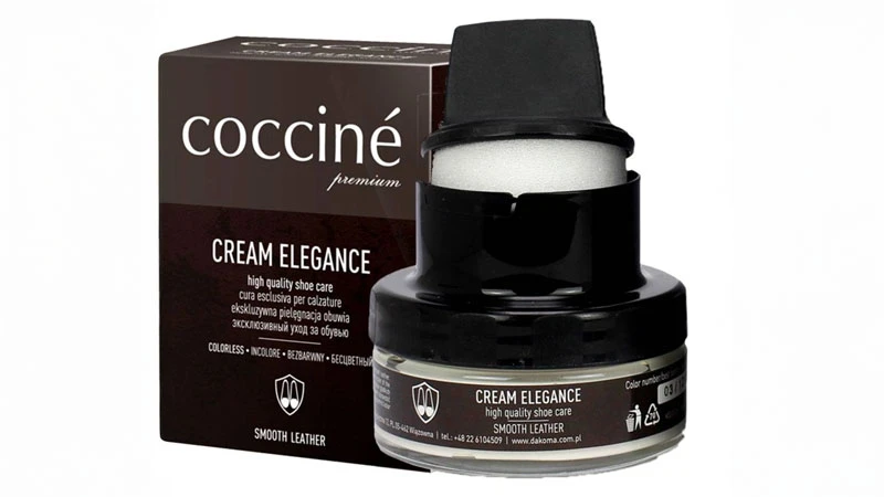 Крем для шкіряного взуття Coccine Cream Elegance для догляду та захисту від вологи