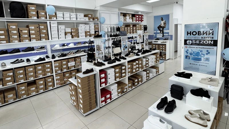 Магазин взуття Sezon в місті Вінниця, вул Коцюбинського 11