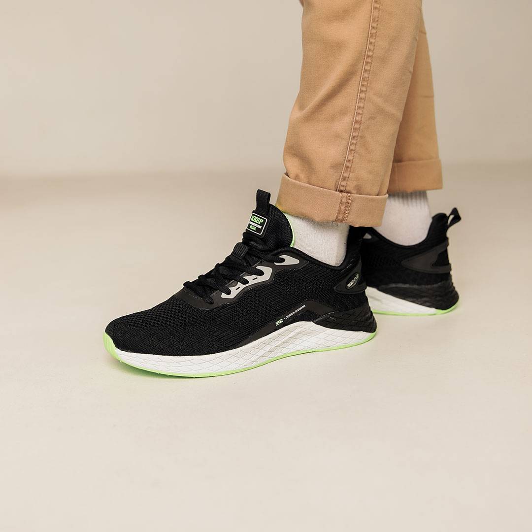 Кросівки BaaS 582457 Чорні зелені