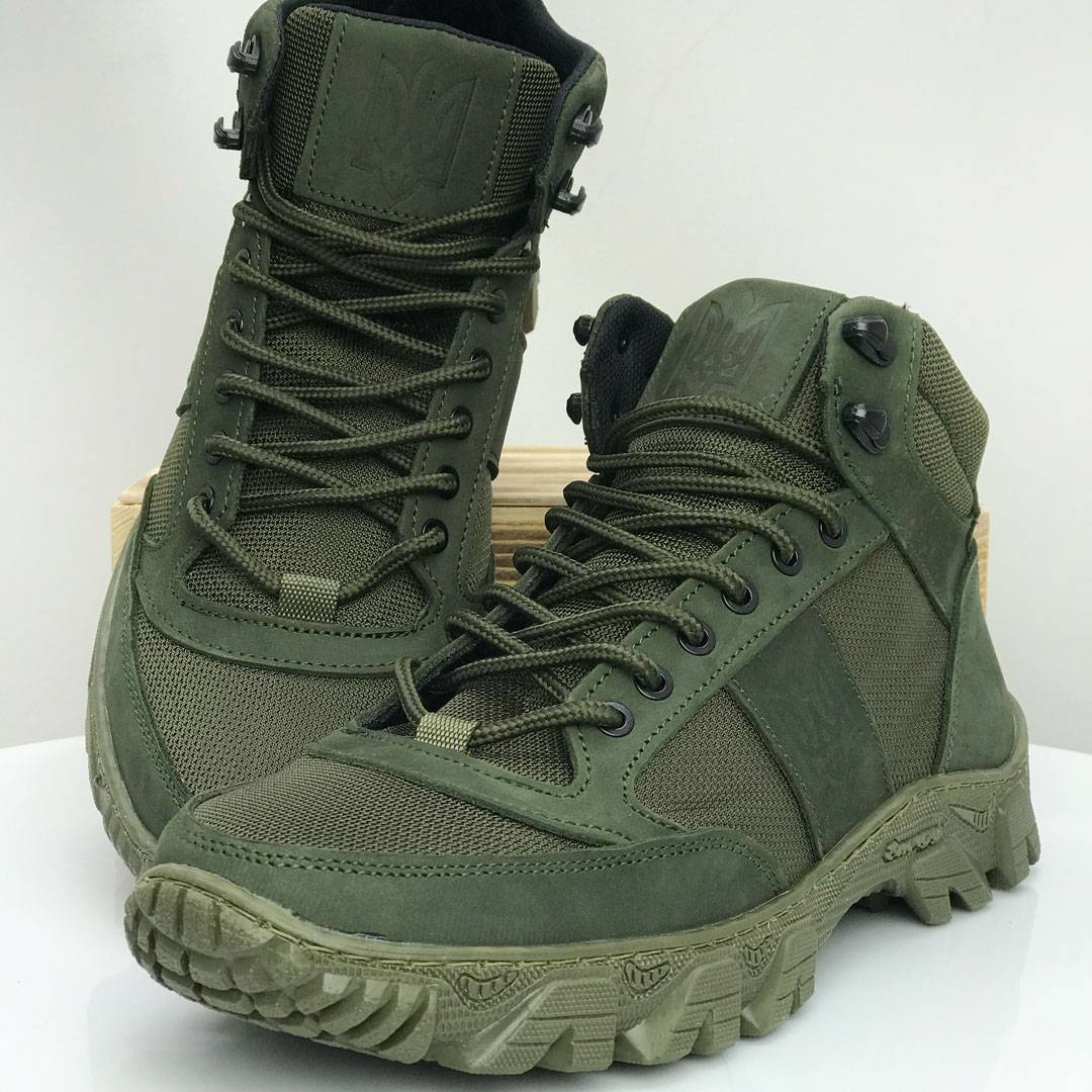 Тактичні черевики SAV 584120 Темно-зелені