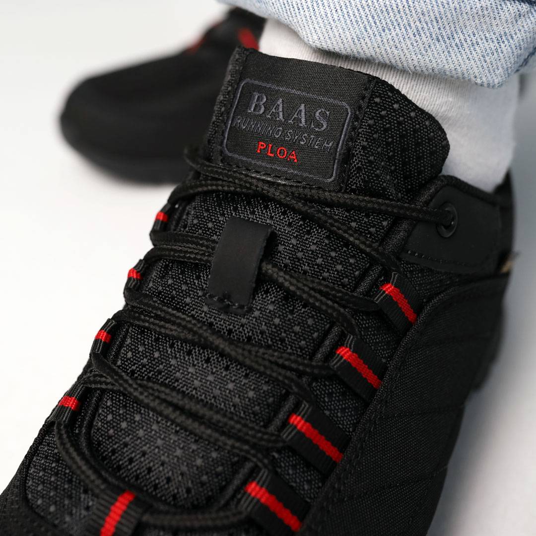 Кросівки BaaS 584815 Чорні червоні