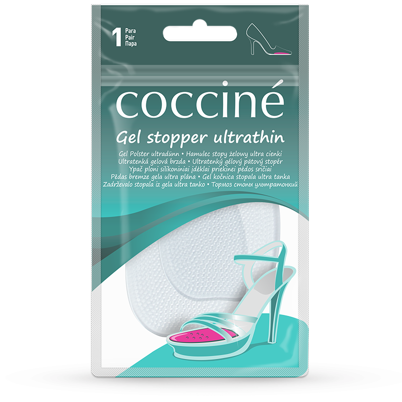 Подпяточник силиконовый GEL STOPPER ULTRATHIN 585890 ультратонкий COCCINE прозрачный