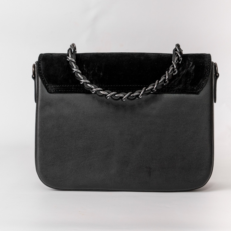 Жіноча сумка крос-боді 586161 Чорна