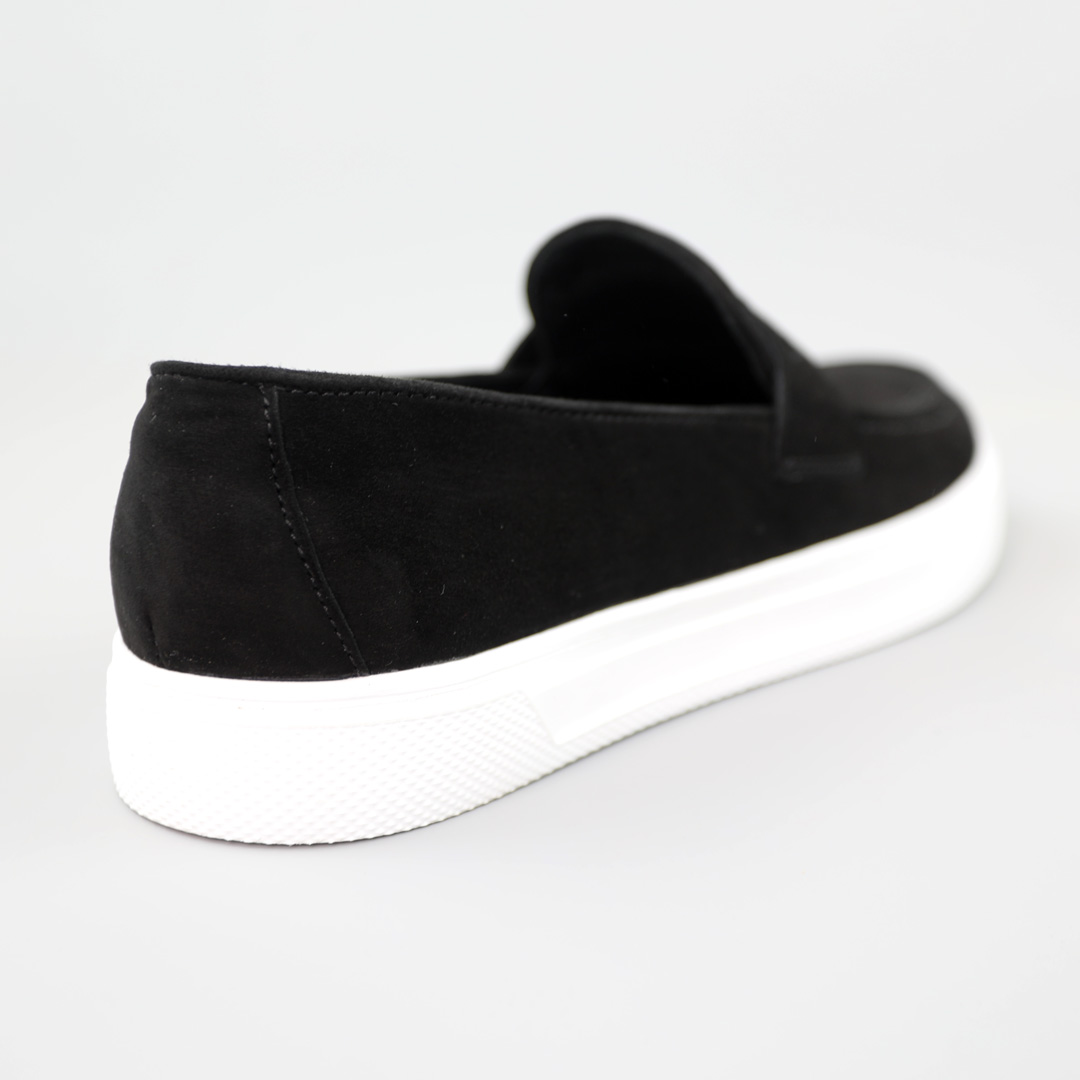 Лоферы мужские замшевые 586577 Черные 💛 цена: 2490 грн.💙 Купить