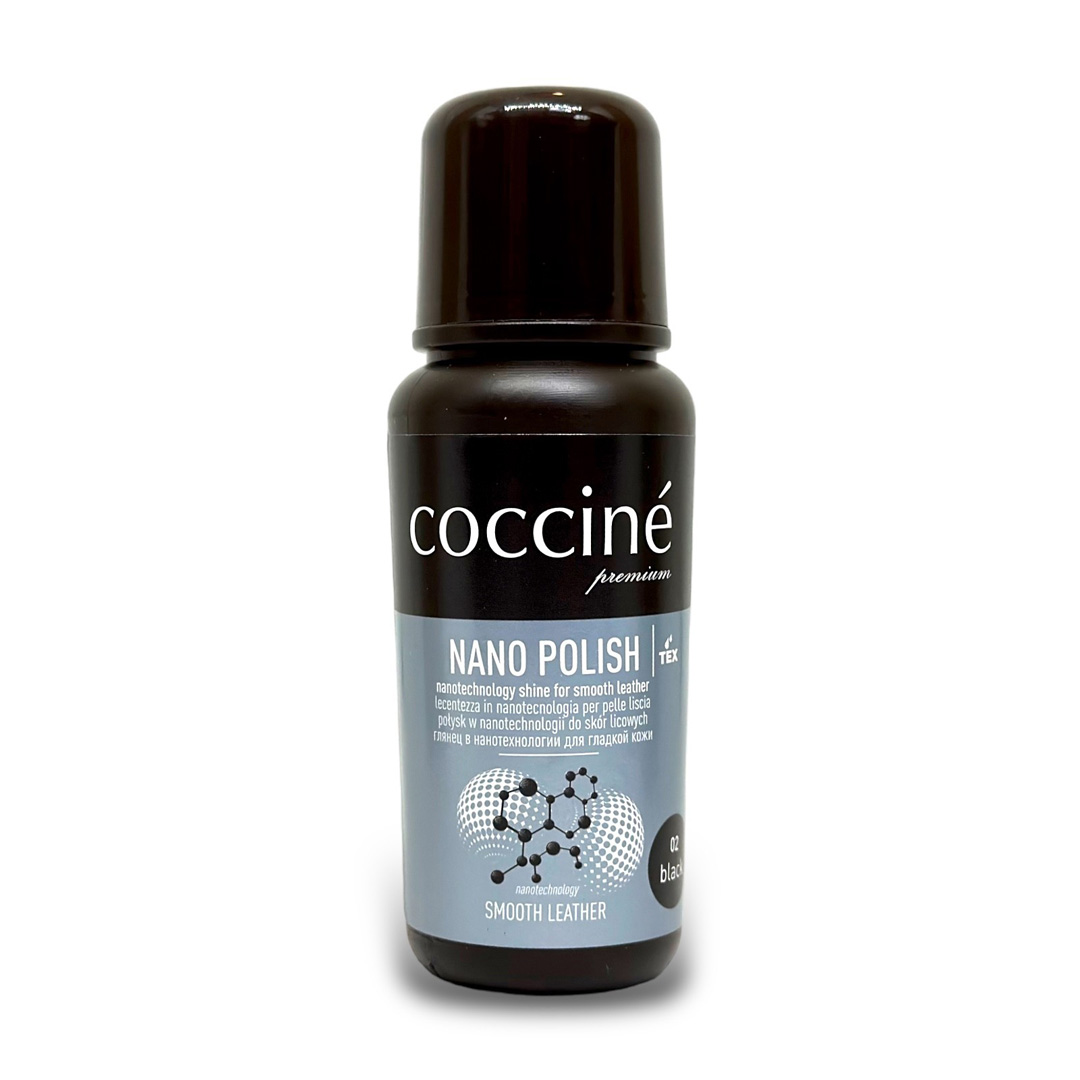 Жидкая паста для черной кожи NANO POLISH 584615 Coccine 