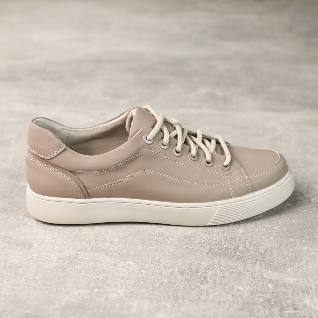 Кеди чоловічі шкіряні 588328 Бежеві розпродаж