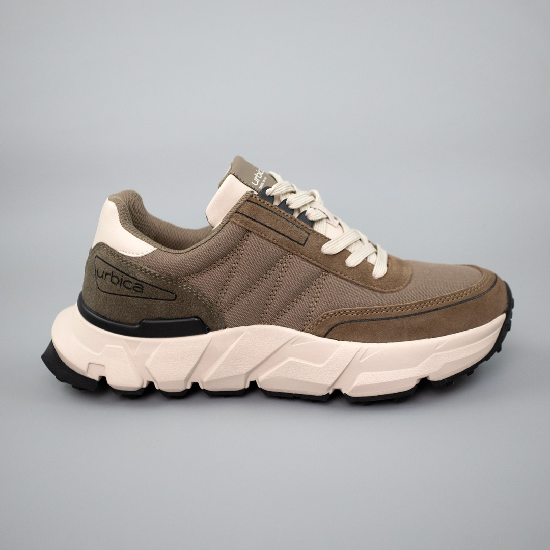 Кроссовки мужские замшевые 588374 Коричневые распродажа