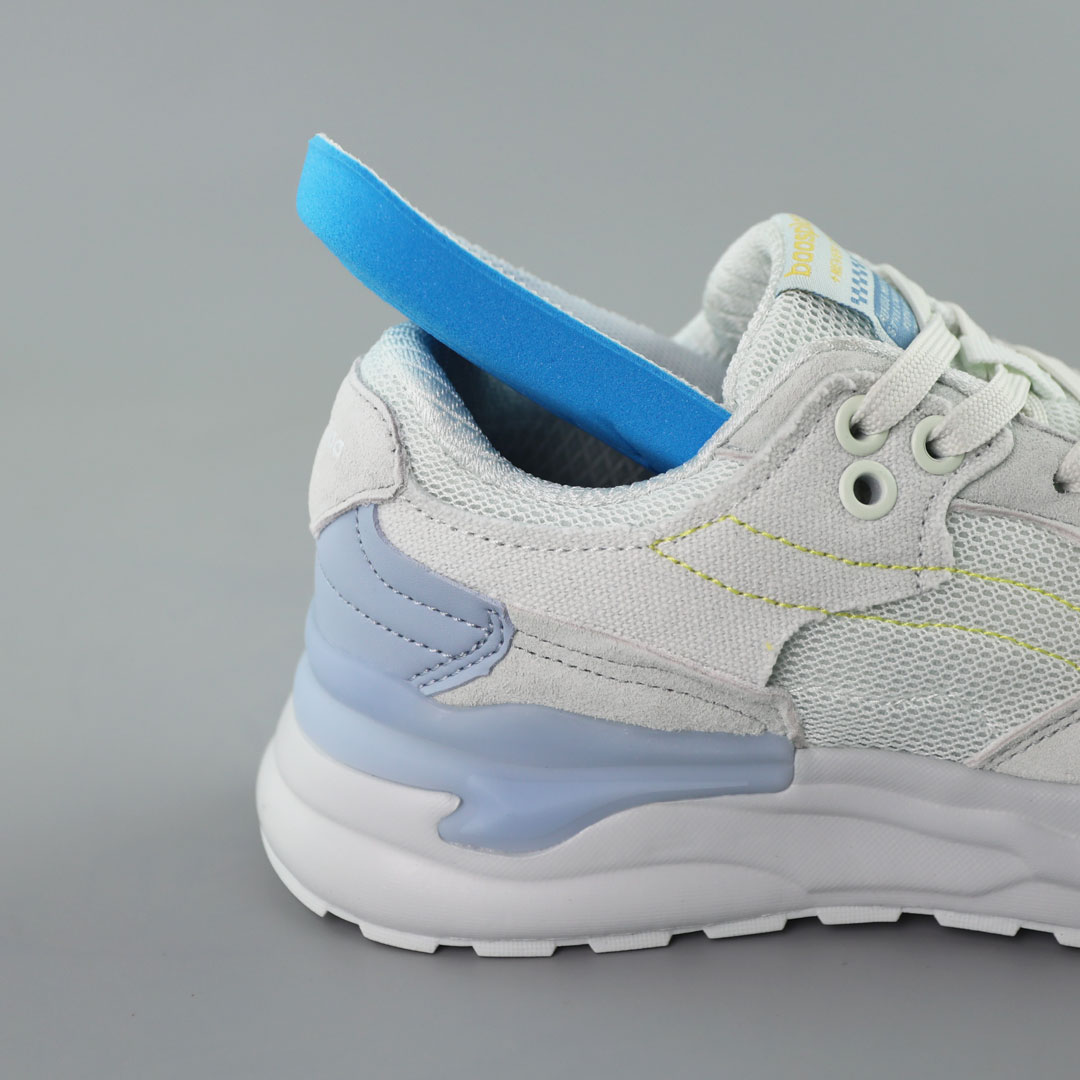 Кросівки жіночі замшеві 588764 М'ятні блакитні розпродаж 💛 ціна