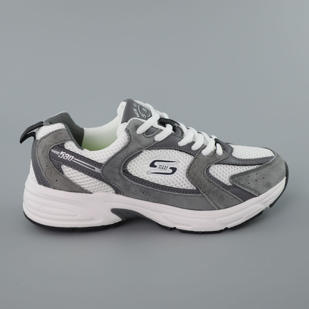 Кросівки жіночі 588523 Сірі білі розпродаж