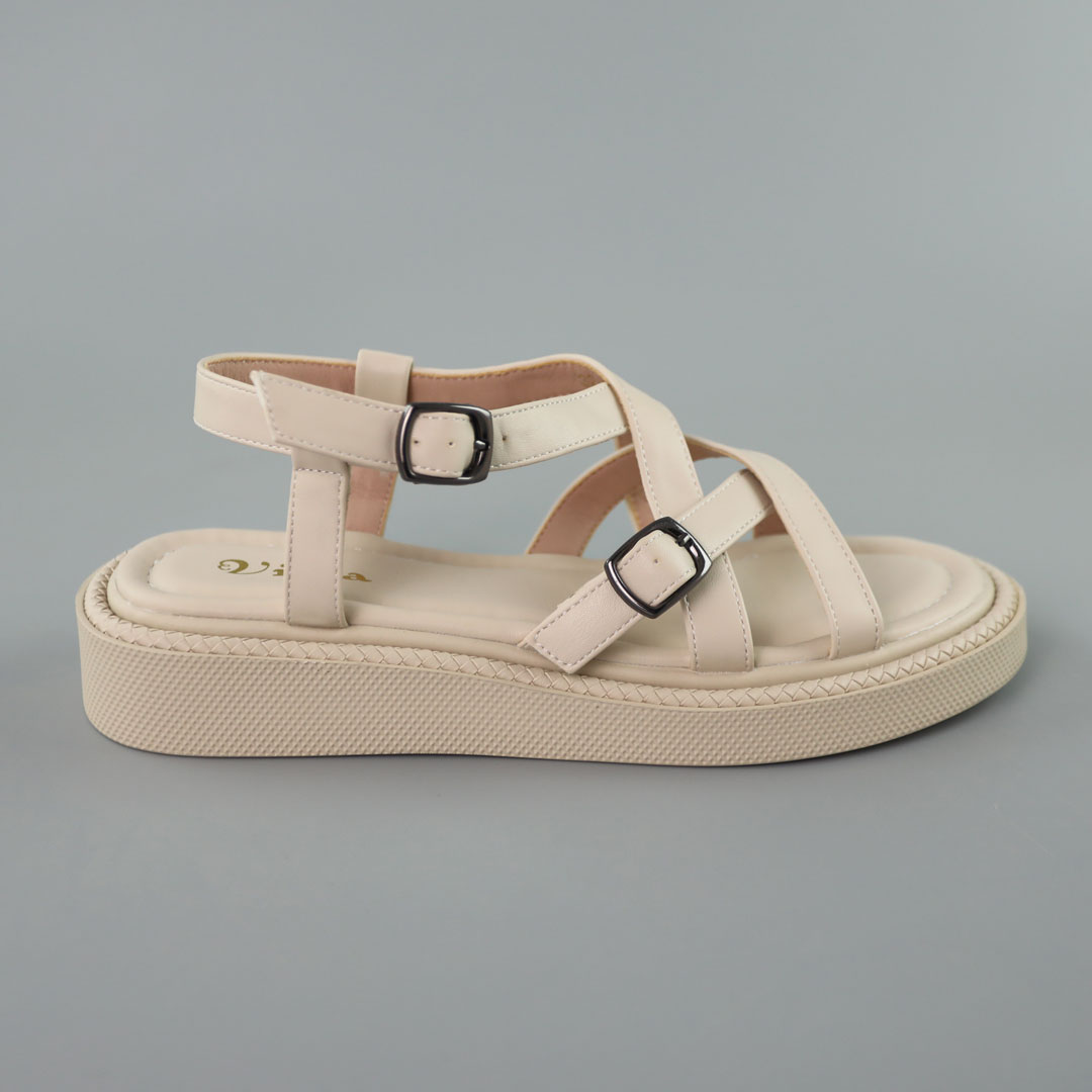 Сандалі жіночі 588688 Бежеві розпродаж