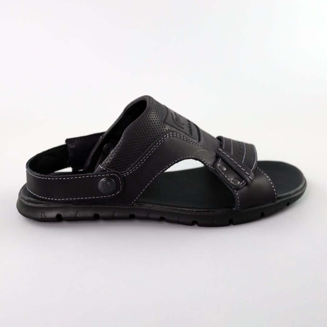 Сандалі чоловічі шкіряні 588859 Чорні