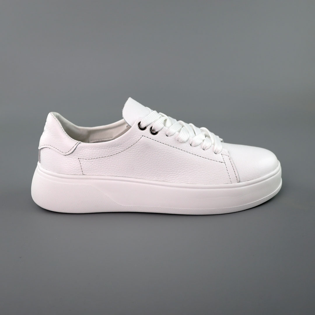 Кеди жіночі шкіряні 588277 Білі