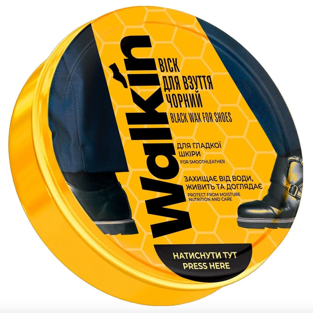 Воск-банка для гладкой кожи WALKIN 588463 Черный