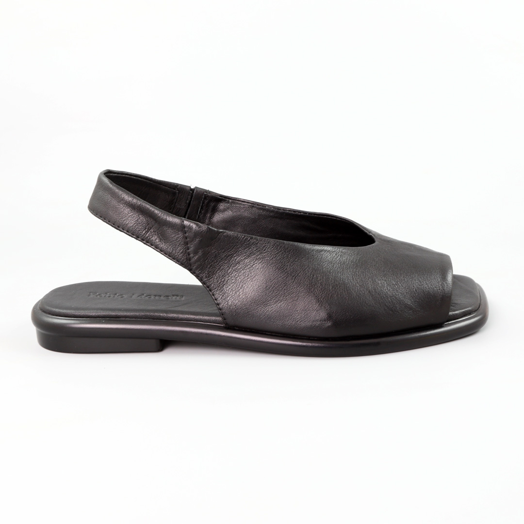 Сандали женские кожаные 589249 Черные