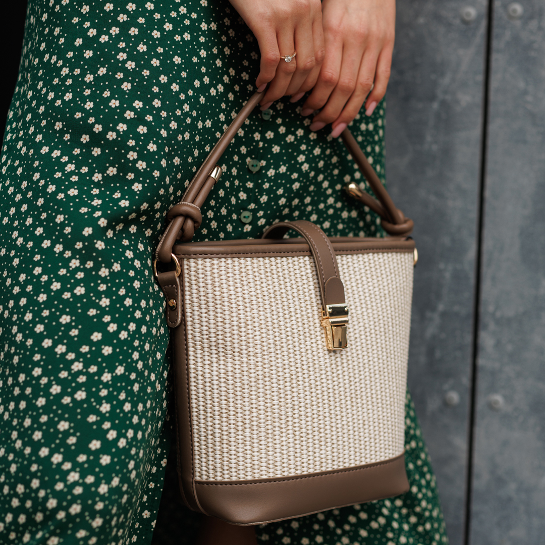 Сумка жіноча 589397 Бежева розпродаж