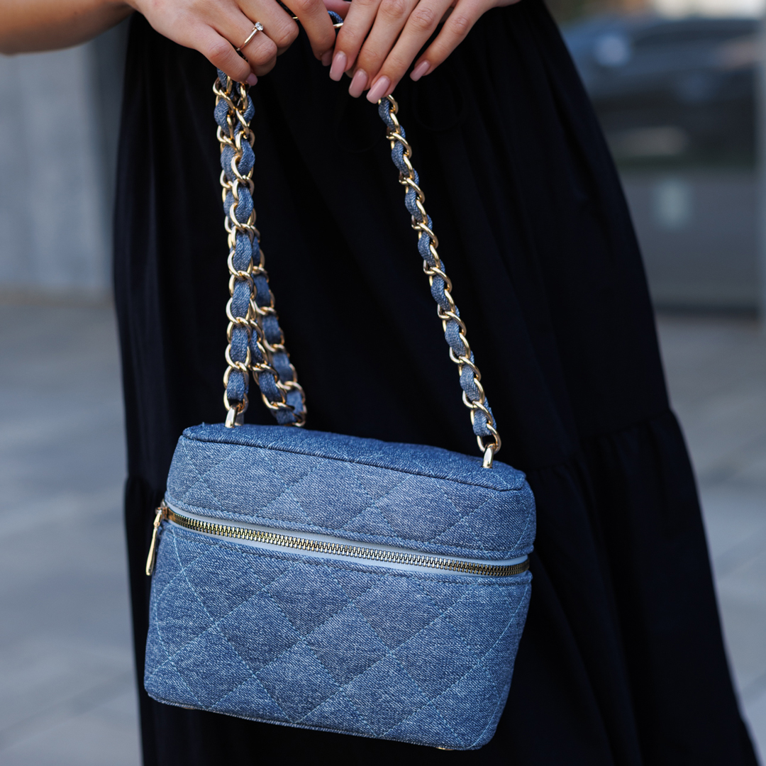 Сумка женская 589395 Синяя