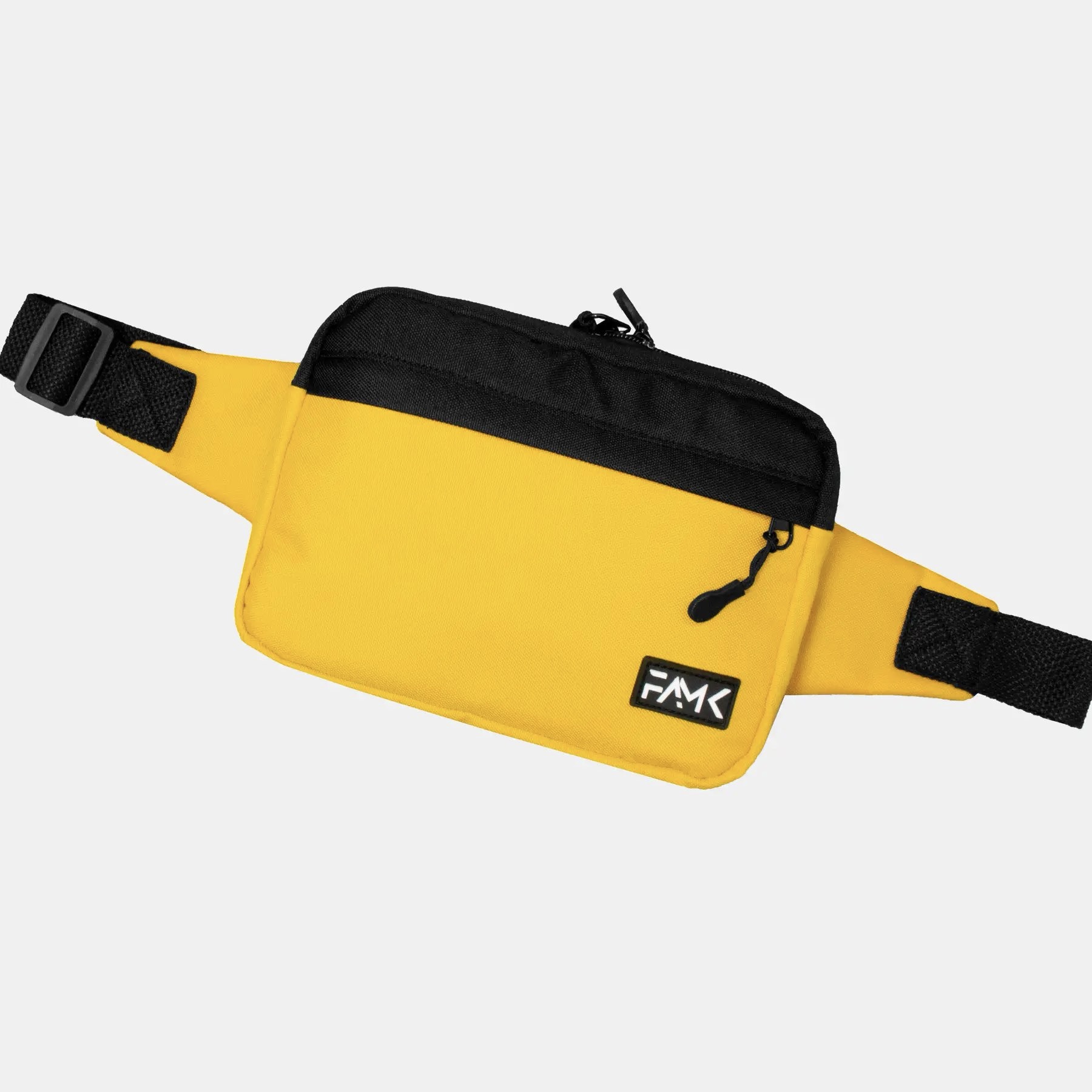 Сумка на пояс (Бананка) 588889 желтая/черная