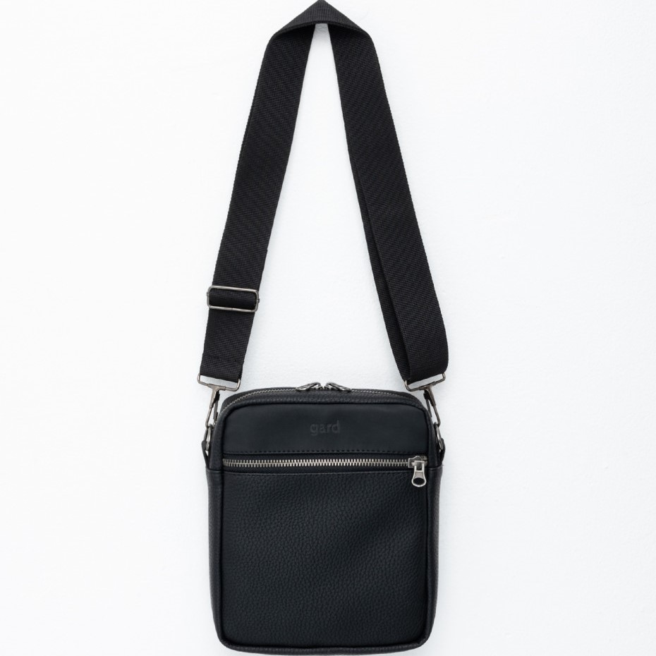 Сумка через плечо экокожа 589193 черная