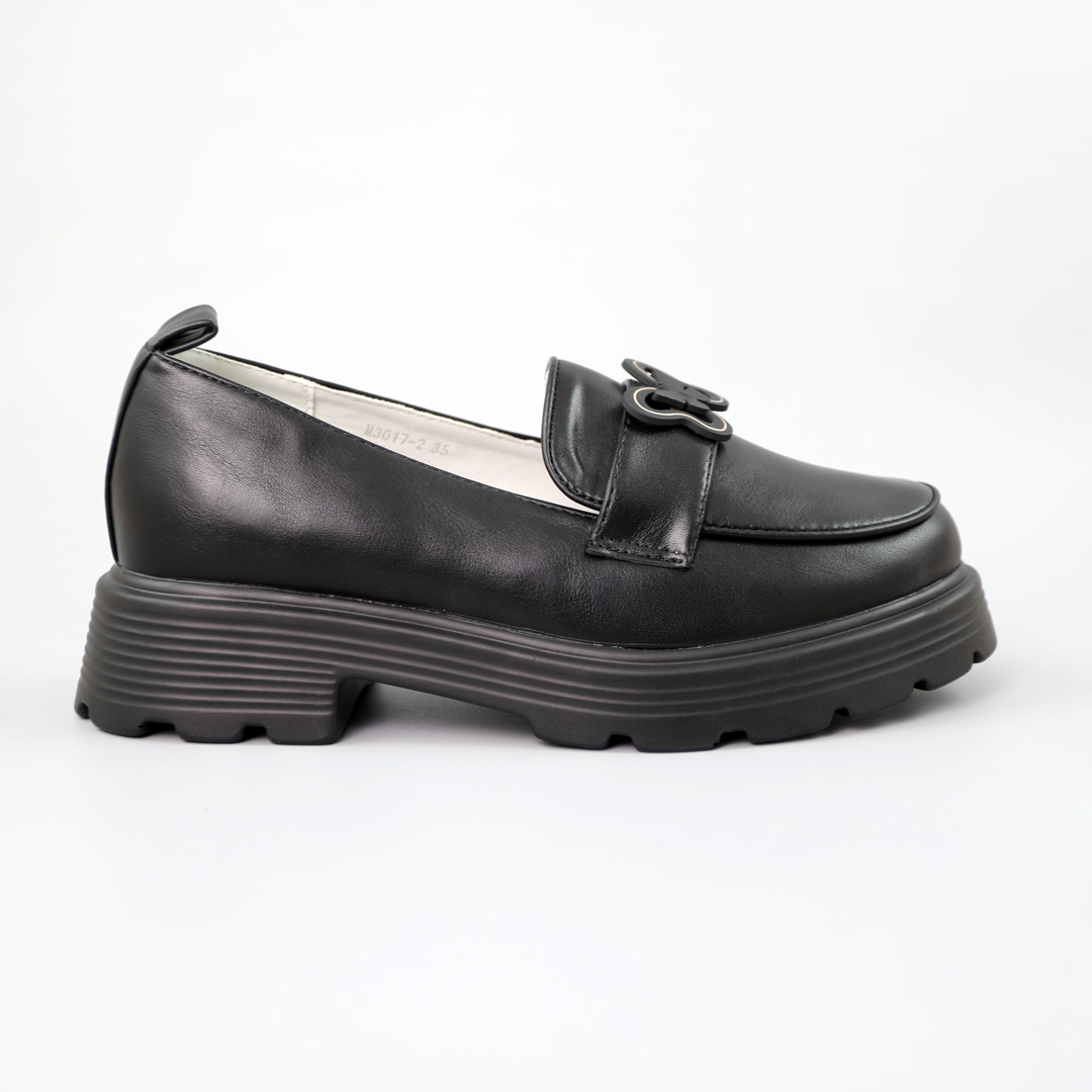 Лофери дитячі 589686 Чорні розпродаж