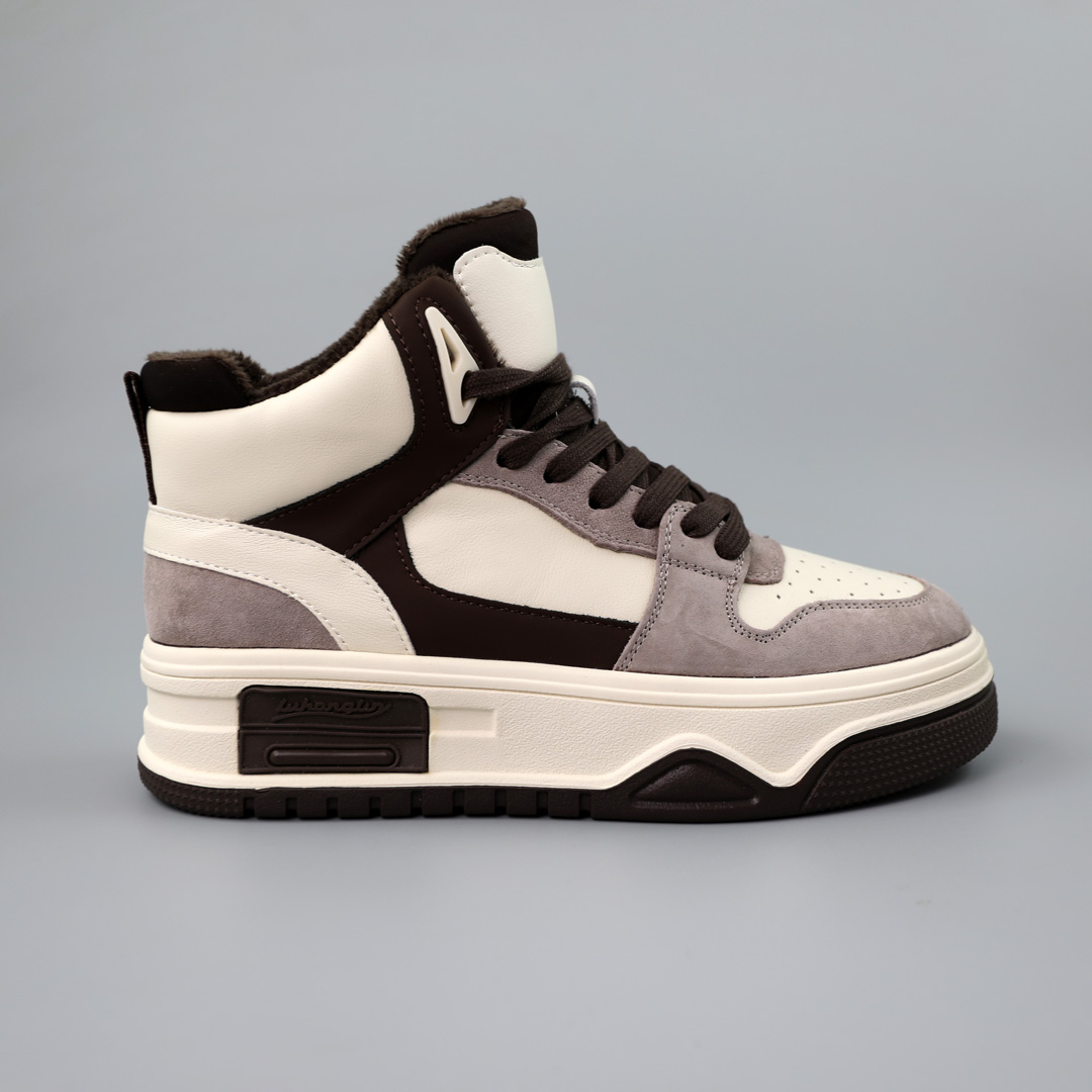 Кеды женские байка 590104 Коричневые молочные распродажа